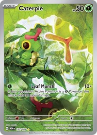 Caterpie - 172/165 - SV: Scarlet & Violet 151 - Illustration Rare - 172/165