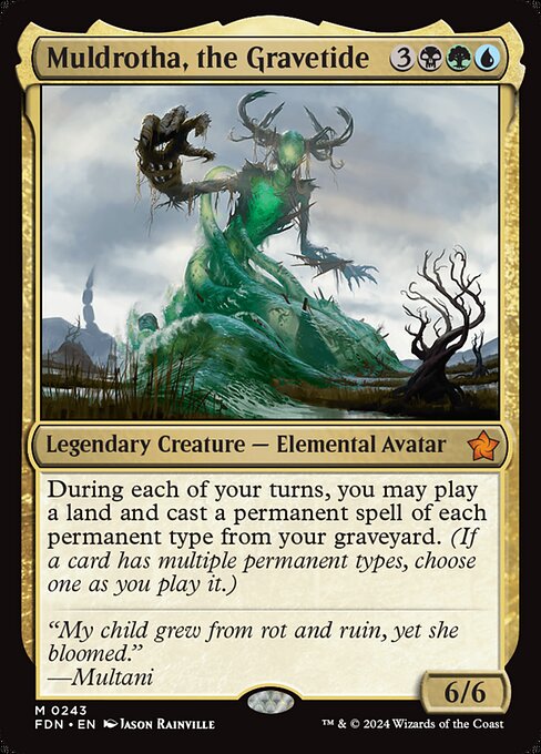 Muldrotha, the Gravetide - Foundations - M - 243