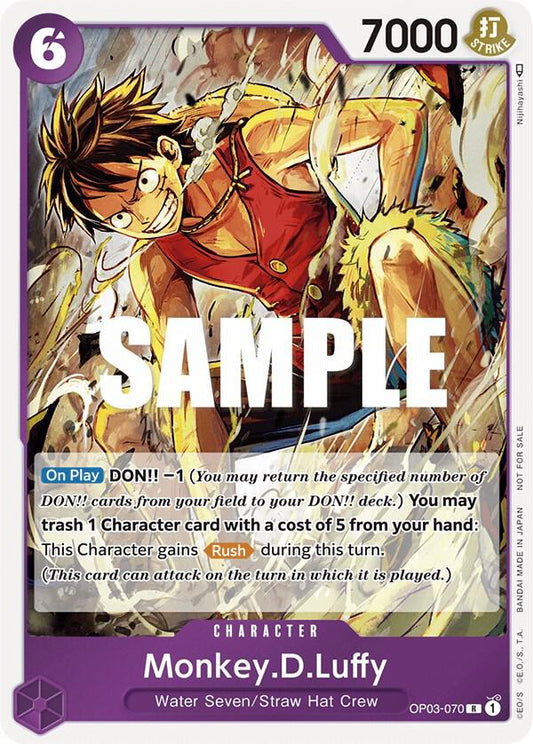 Monkey.D.Luffy (Dash Pack) - Kingdoms of Intrigue - R - OP03-070