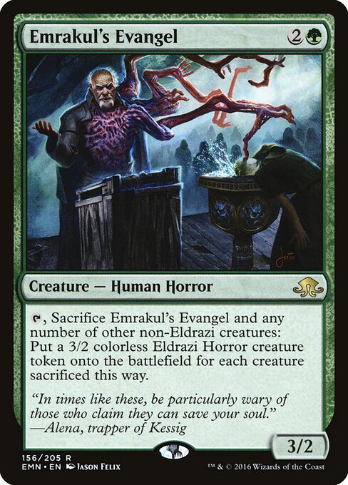 Emrakul's Evangel - Eldritch Moon - R - 156