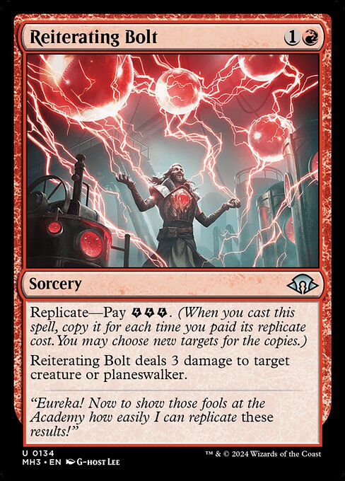 Reiterating Bolt - Modern Horizons 3 - U - 134