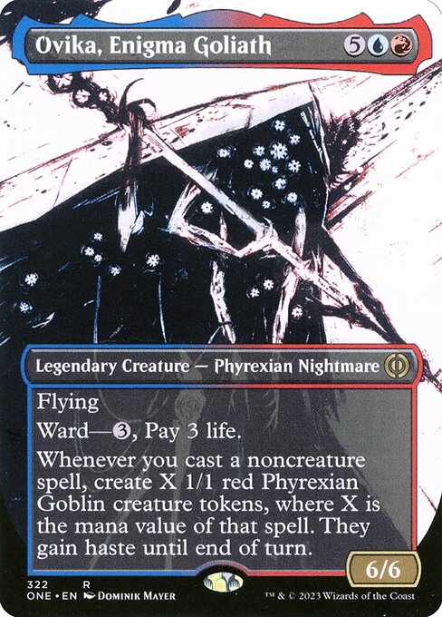 Ovika, Enigma Goliath (Showcase) - Phyrexia: All Will Be One - R - 322