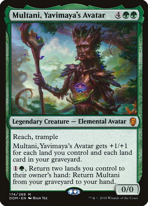 Multani, Yavimaya's Avatar - Dominaria - M - 174