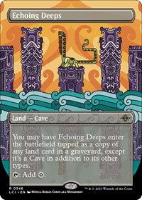 Echoing Deeps (Borderless) - The Lost Caverns of Ixalan - R - 346