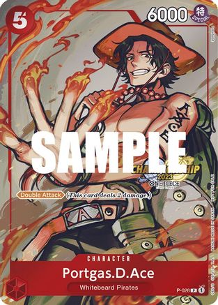 Portgas.D.Ace (CS 2023 Event Pack) - One Piece Promotion Cards - PR - P-028