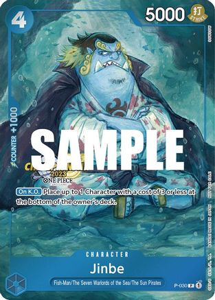 Jinbe (CS 2023 Event Pack) - One Piece Promotion Cards - PR - P-030