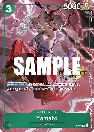Yamato (CS 2023 Celebration Pack) - One Piece Promotion Cards - PR - P-008