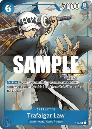 Trafalgar Law (CS 2023 Celebration Pack) - One Piece Promotion Cards - PR - P-009