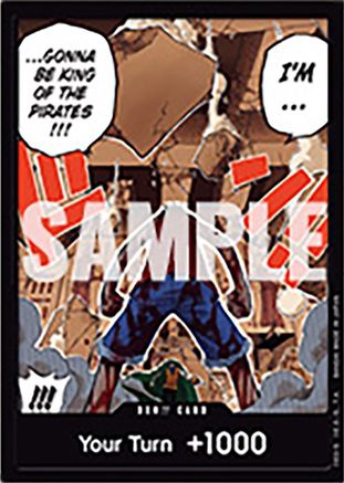 DON!! Card (Luffy vs. Crocodile) (Devil Fruits Collection Vol. 1) - One Piece Promotion Cards - DON!!