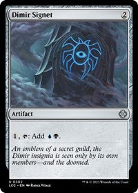 Dimir Signet - Commander: The Lost Caverns of Ixalan - C - 302