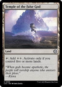 Temple of the False God - Commander: The Lost Caverns of Ixalan - U - 359