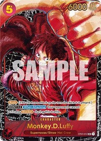 Monkey.D.Luffy (012) (Alternate Art) - Awakening of the New Era - SR - ST01-012