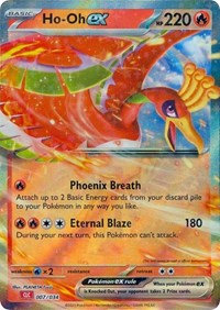 Ho-oh ex - Trading Card Game Classic - Classic Collection - 007/034