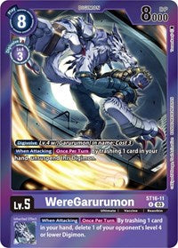 WereGarurumon (Gift Box 2023) - Starter Deck 16: Wolf of Friendship - Promo - ST16-11 R