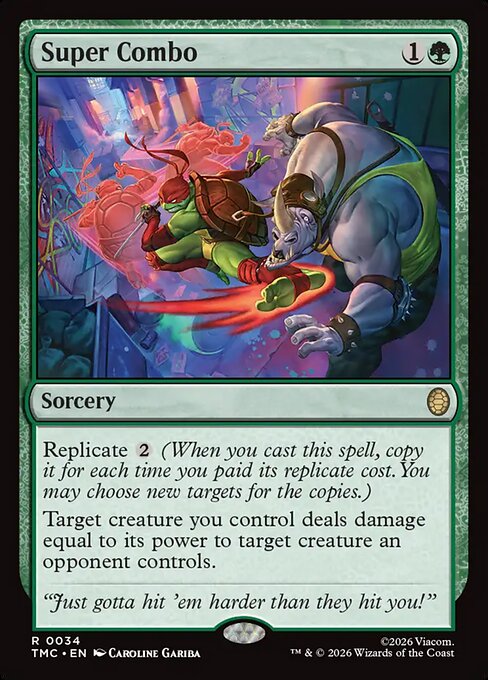 Super Combo (Surge Foil) - Commander: Teenage Mutant Ninja Turtles - R - 34
