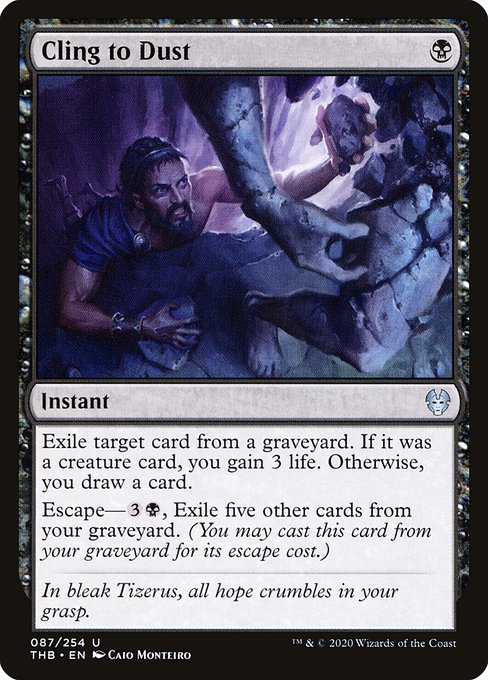 Cling to Dust - Theros Beyond Death - U - 87