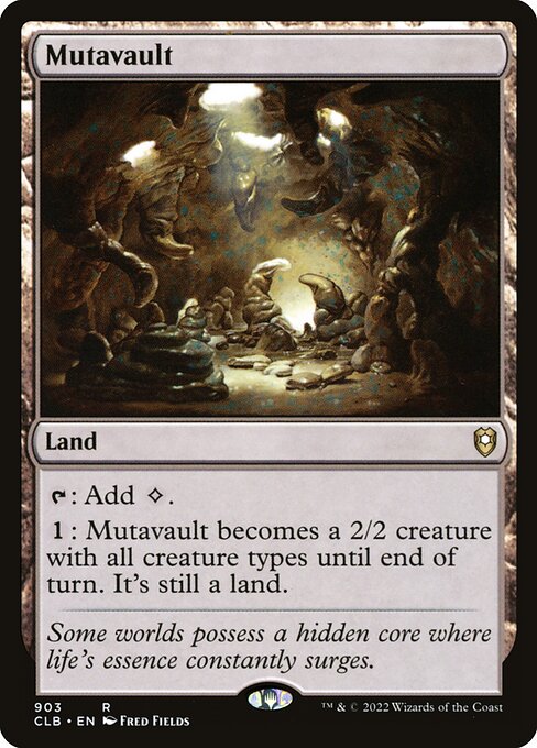 Mutavault - Commander Legends: Battle for Baldur's Gate - R - 903