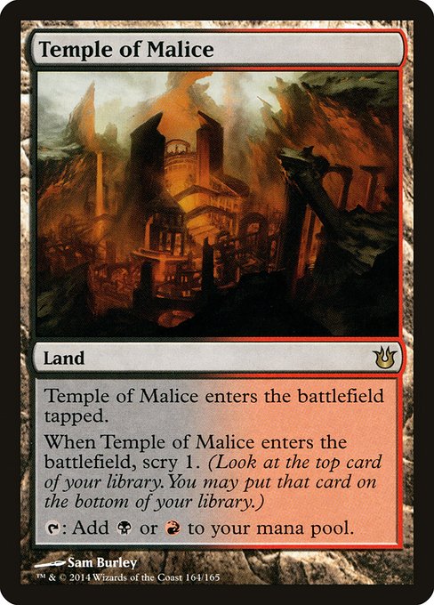 Temple of Malice - Born of the Gods - R - 164