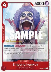 Emporio.Ivankov - Awakening of the New Era: 1st Anniversary Tournament Cards - UC - OP05-004