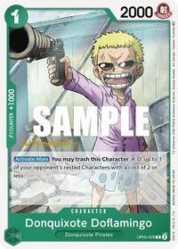 Donquixote Doflamingo (028) - Awakening of the New Era: 1st Anniversary Tournament Cards - C - OP05-028