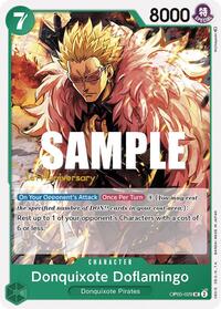 Donquixote Doflamingo (029) - Awakening of the New Era: 1st Anniversary Tournament Cards - UC - OP05-029