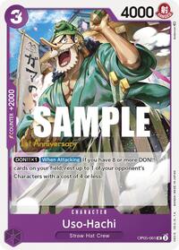 Uso-Hachi - Awakening of the New Era: 1st Anniversary Tournament Cards - UC - OP05-061