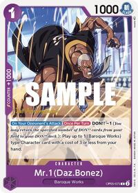 Mr.1 (Daz.Bonez) - Awakening of the New Era: 1st Anniversary Tournament Cards - C - OP05-075