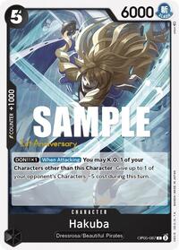 Hakuba - Awakening of the New Era: 1st Anniversary Tournament Cards - C - OP05-087