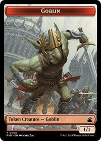 Goblin (0008) // Voja Double-Sided Token - Ravnica Remastered - T - 8 // 19