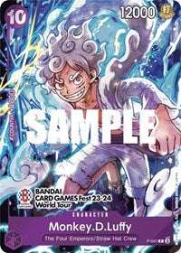 Monkey.D.Luffy (041) (BANDAI CARD GAMES Fest 23-24 World Tour) - One Piece Promotion Cards - PR - P-041