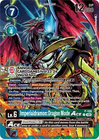 Imperialdramon: Dragon Mode ACE - P-109 (BANDAI Card Games Fest 23-24 World Tour) - Digimon Promotion Cards - Promo - P-109 P