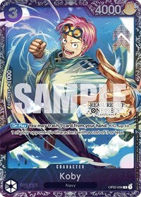 Koby (Treasure Cup) - One Piece Promotion Cards - C - OP02-098