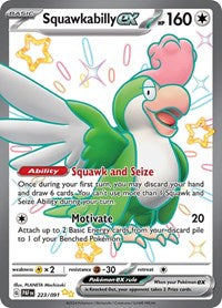 Squawkabilly ex - 223/091 - SV: Paldean Fates - Shiny Ultra Rare - 223/091