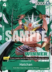 Hatchan (Winner Pack Vol. 6) - One Piece Promotion Cards - UC - OP03-033
