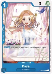 Kaya (Tournament Pack Vol. 6) - One Piece Promotion Cards - R - OP03-044