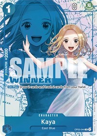 Kaya (Winner Pack Vol. 6) - One Piece Promotion Cards - R - OP03-044