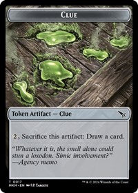Clue (0017) // A 0044 Double-Sided Token - Murders at Karlov Manor - T - 17 // 44