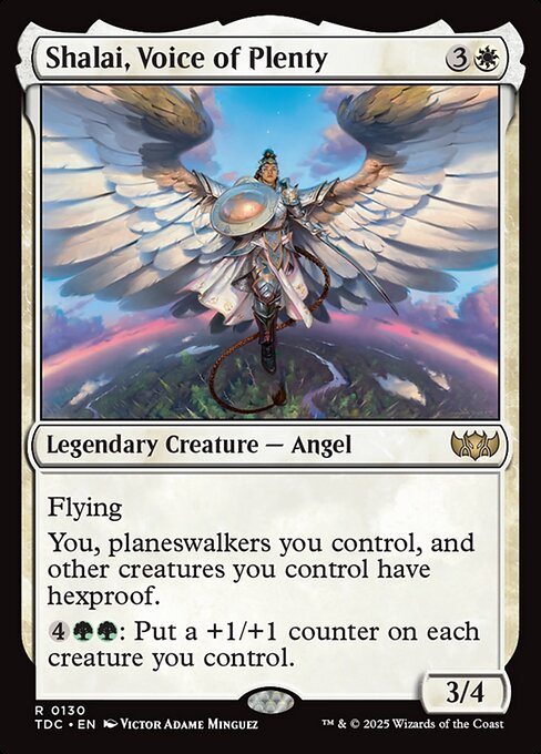 Shalai, Voice of Plenty - Commander: Tarkir: Dragonstorm - R - 130