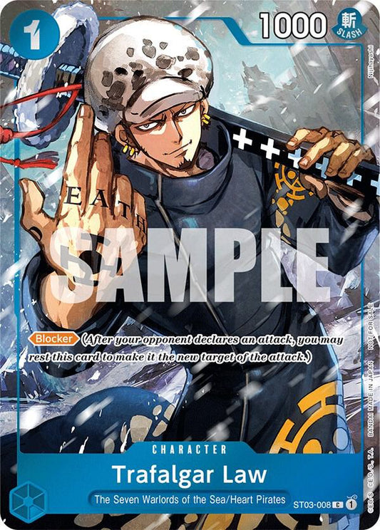 Trafalgar Law (Event Pack Vol. 3) - One Piece Promotion Cards - C - ST03-008