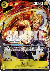 Sanji (Offline Regional 2024) [Participant] - One Piece Promotion Cards - R - OP03-102