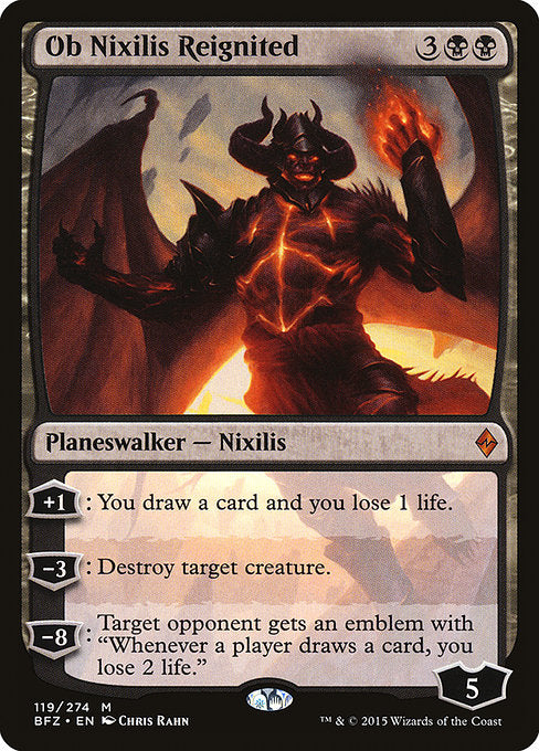 Ob Nixilis Reignited - Battle for Zendikar - M - 119