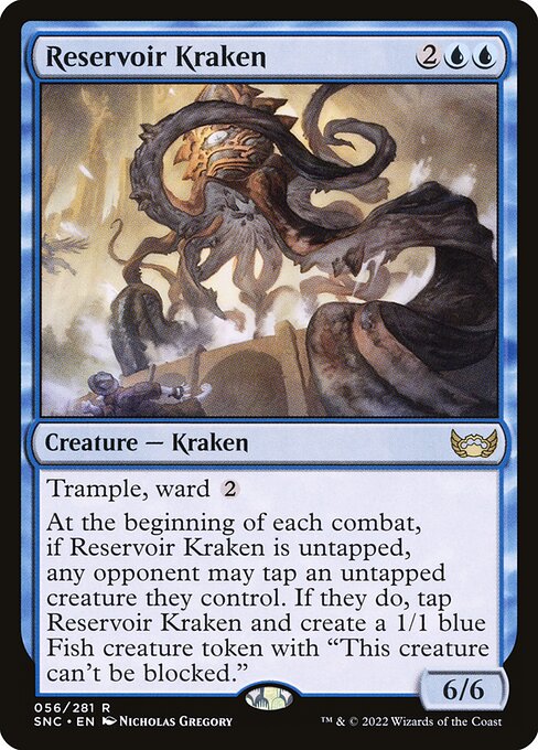 Reservoir Kraken - Streets of New Capenna - R - 56