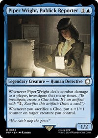 Piper Wright, Publick Reporter - Universes Beyond: Fallout - R - 36