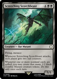 Screeching Scorchbeast - Universes Beyond: Fallout - R - 49