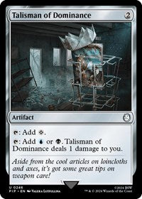 Talisman of Dominance - Universes Beyond: Fallout - U - 246