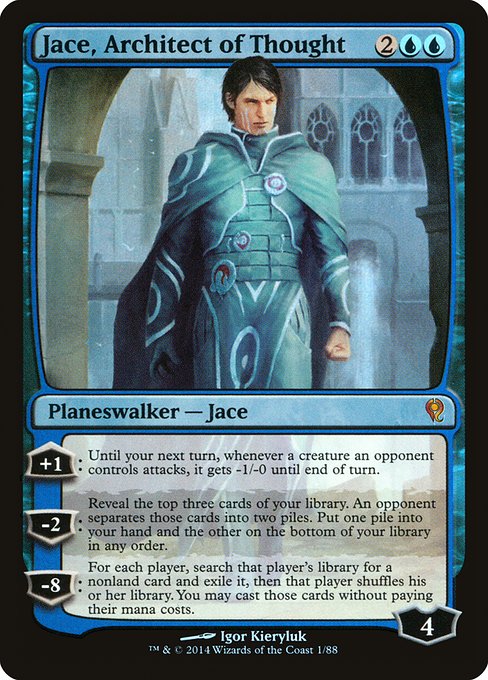 Jace, Architect of Thought - Duel Decks: Jace vs. Vraska - M - 1
