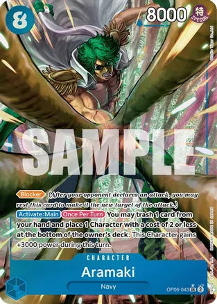 Aramaki (Alternate Art) - Wings of the Captain - SR - OP06-043