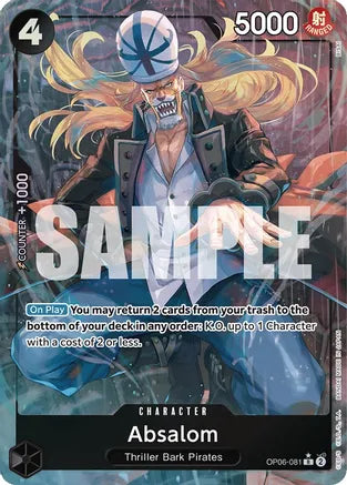 Absalom (Alternate Art) - Wings of the Captain - R - OP06-081