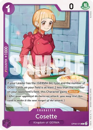 Cosette - Wings of the Captain - C - OP06-072