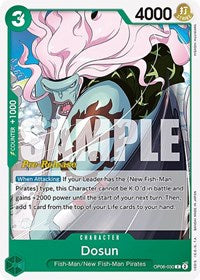 Dosun - Wings of the Captain Pre-Release Cards - C - OP06-030
